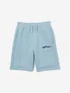 Off-white ショートパンツ  Kids ボーイ カラー アジュール In Blue