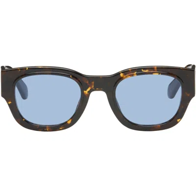 Off-white Brown Akron Sunglasses