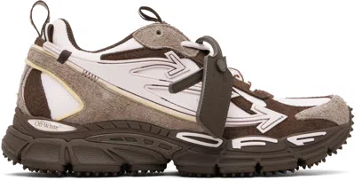 Off-white Be Right Back Sneakers In Nude