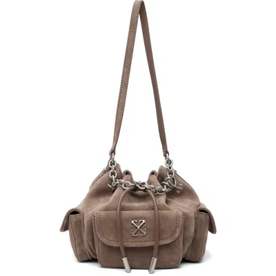 Off-white Brown Dumbo.b Bucket Bag