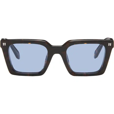 Off-white Brown Reno Sunglasses In Black