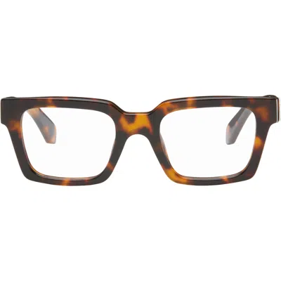 Off-white Brown Style 21 Glasses