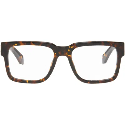 Off-white Brown Style 5040 Glasses In Purple