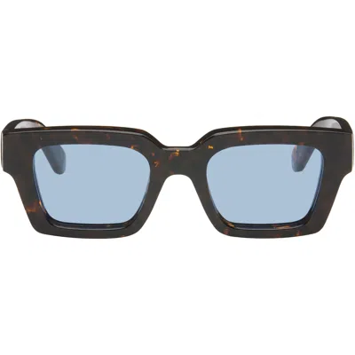 Off-white Brown Virgil Sunglasses In Pink