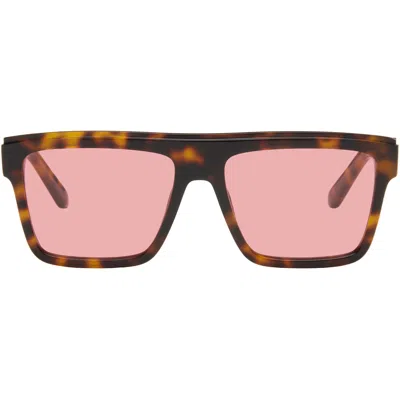 Off-white Brown Warwick Sunglasses In Neutral