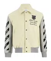 Off-white Buttoned Shirt Jacket In Neutral