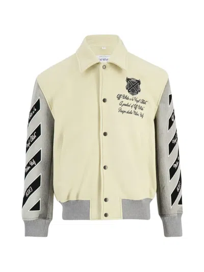 OFF-WHITE BUTTONED SHIRT JACKET