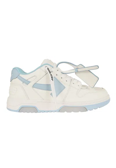 Off-white Calf Leather Out Of Office Low Sneakers In White