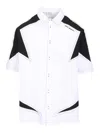 Off-white Race Logo Panel Shirt In Multi