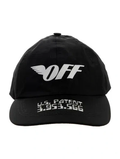 Pre-owned Off-white Cap In Black
