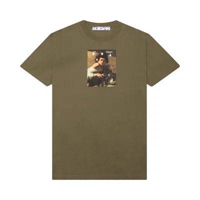 Pre-owned Off-white Caravaggio Boy Over Tee 'green/multicolor' | Men's Size S