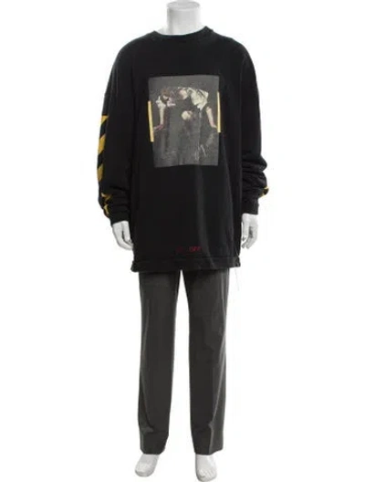 Pre-owned Off-white Caravaggio Graphic Print In Black