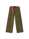 Off-white Cargo Pant In Green