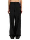 Off-white Off White Cargo Pants In Black