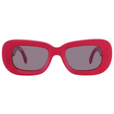 Off-white Carrara Grey Pilot Unisex Sunglasses Oeri019 2507 50 In Pink