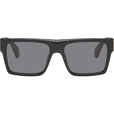 Off-white Casper Logo-print Sunglasses In Black