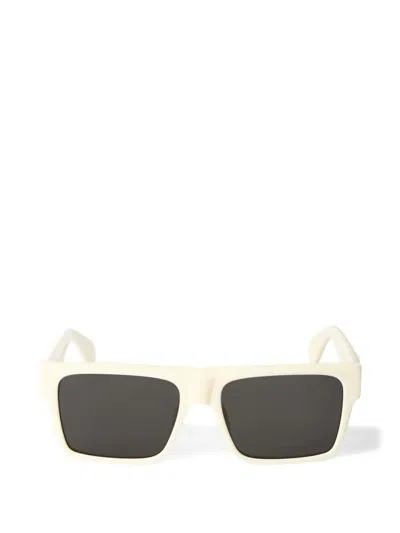 Off-white Casper Square-frame Sunglasses In White