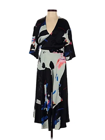 Pre-owned Off-white Casual Dress In Black