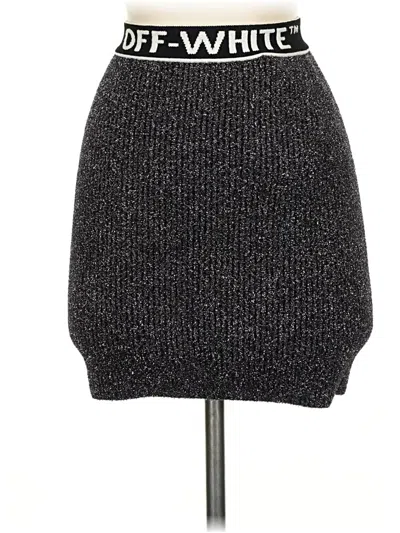 Off-white Casual Skirt In Gray