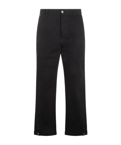 Off-white Casual Trousers With Belt Loops In Multi