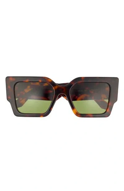 Off-white Catalina 55mm Square Sunglasses In Orange