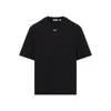 Off-white Men Black 3d Arrow Spray T-shirt, S Luxury T-shirts For Men Darveys In Black