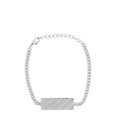 Off-white Chain Bracelet In Silver