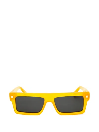 Off-white Chandler Rectangle-frame Sunglasses In White
