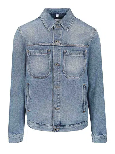 Off-white Denim Jacket In Blue