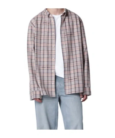 OFF-WHITE OFF-WHITE CHECKED BUTTON-UP SHIRT