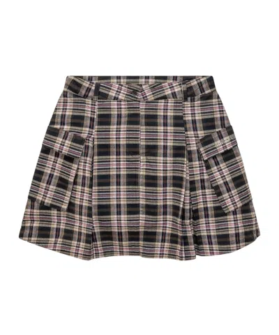 Off-white Checked Skirts In Multi