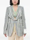 CHECK-PATTERN BLAZER