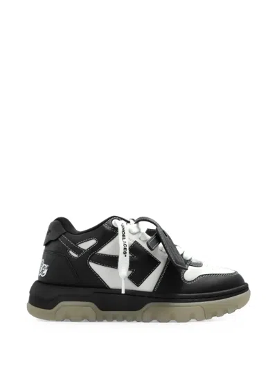 Off-white Chunky Varsity Sneakers In Black