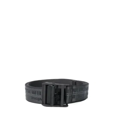 Off-white Classic Industrial Belt In Black