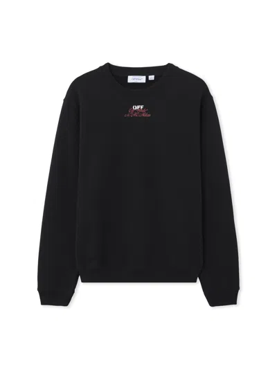 Off-white ™ C/o Ac Milan Sweatshirt In Black