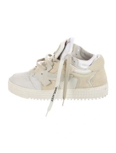 Pre-owned Off-white C/o Virgil Abloh Cup Sole 3.0 Chunky Sneakers In Neutrals