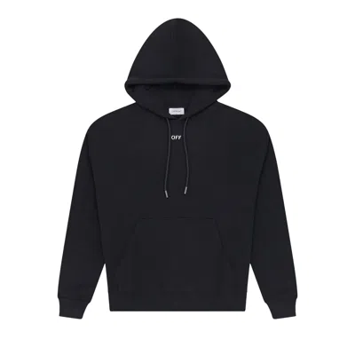 Pre-owned Off-white C/o Virgil Abloh Dripping Arrow Hoodie 'black' | Men's Size Xs