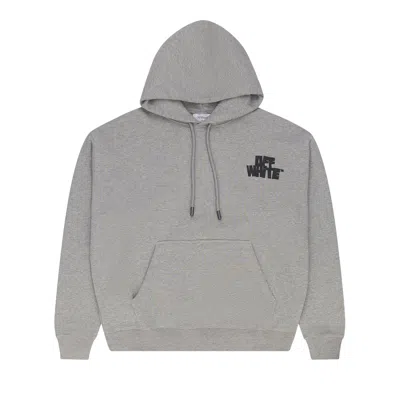 Pre-owned Off-white C/o Virgil Abloh Hand Arrow Hoodie 'heather Grey' | Men's Size S