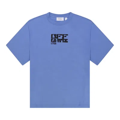 Pre-owned Off-white C/o Virgil Abloh Tech Arrow Slim T-shirt 'allure' | Blue | Men's Size Xs