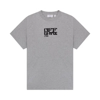 Pre-owned Off-white C/o Virgil Abloh Tech Arrow Slim T-shirt 'heather Grey' | Men's Size S