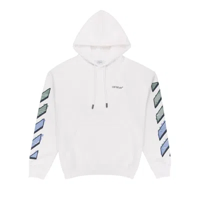 Pre-owned Off-white C/o Virgil Abloh White Marker Arrow Hoodie 'white' | Men's Size M