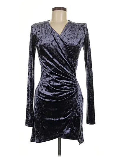 Pre-owned Off-white Cocktail Dress In Purple