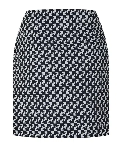 Off-white Color-blocked Skirt In Multi