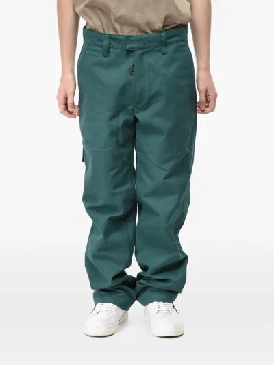 Off-white Corduroy-panelled Trousers In Multi