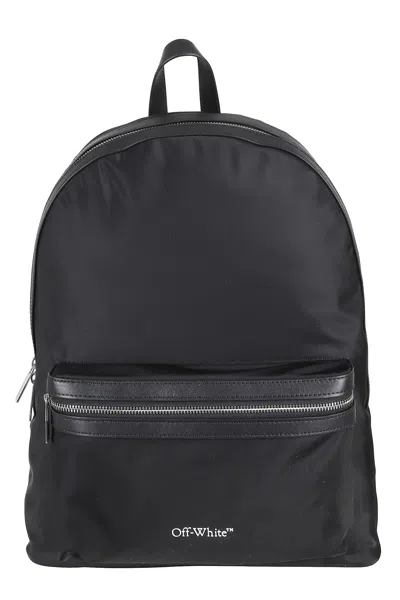 Off-white Core Round Backpack In Black