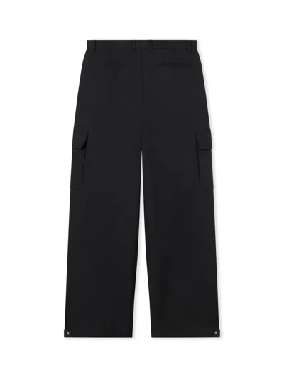 Off-white Corp Drill Slim Pants In Black
