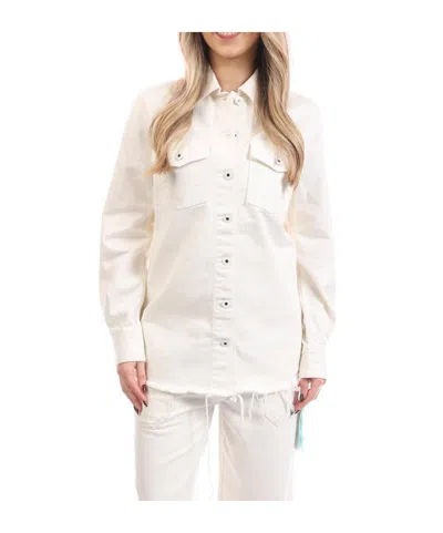 Off-white Corporate Long Sleeve Shirt In White