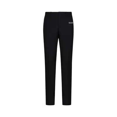 Pre-owned Off-white Corporate Skinny Pant 'black/white' | Men's Size 46