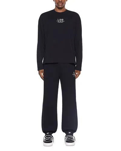 Off-white Cotton Diagonal Graphic Logo Drawstring Joggers In Metallic