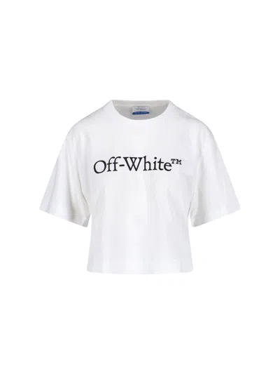 Off-white Cotton Jersey T-shirt